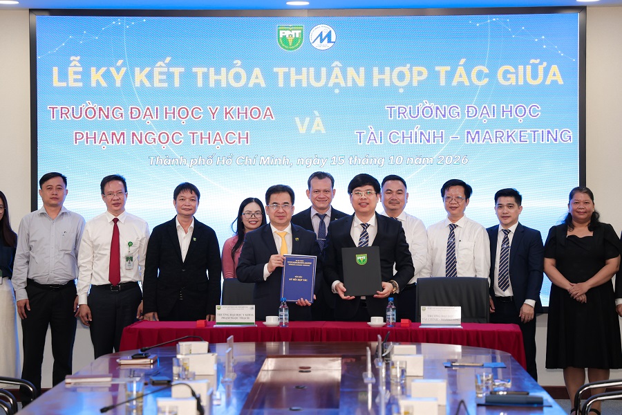 UFM và Trường Đại học Y khoa Phạm Ngọc Thạch ký kết hợp tác, mở rộng cơ hội phát triển liên ngành