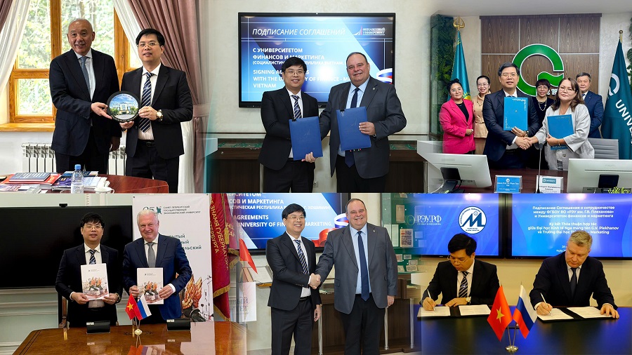 UFM mở rộng không gian học thuật quốc tế, tạo dấu ấn mới trong chiến lược hội nhập